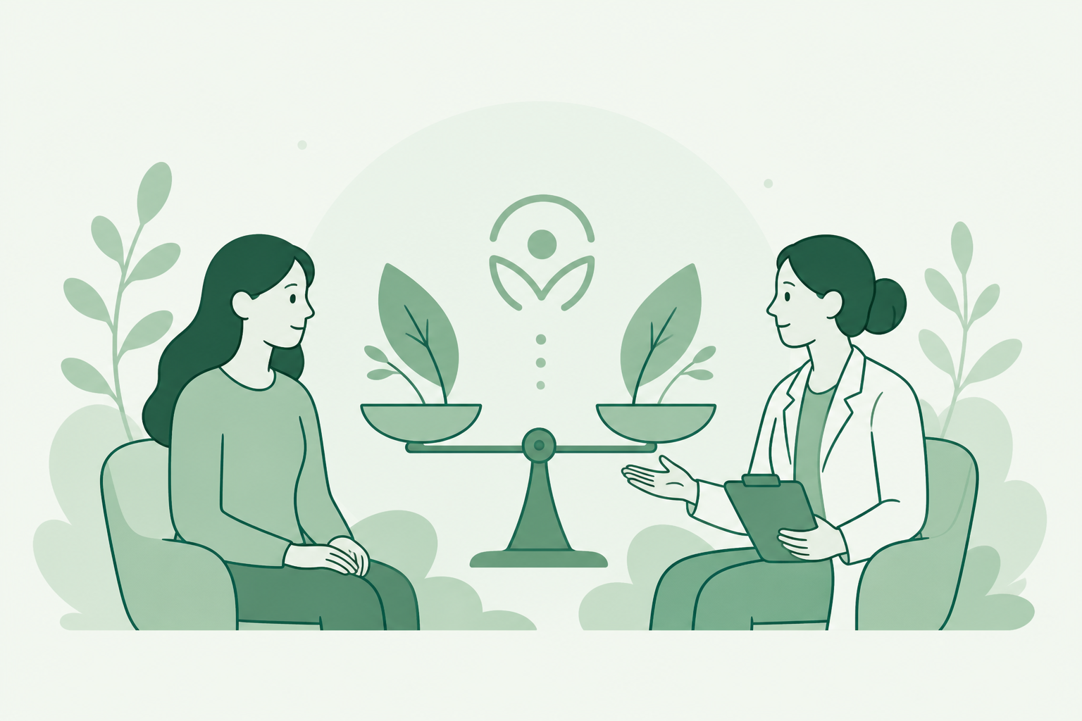 Bipolar Disorder Care illustration