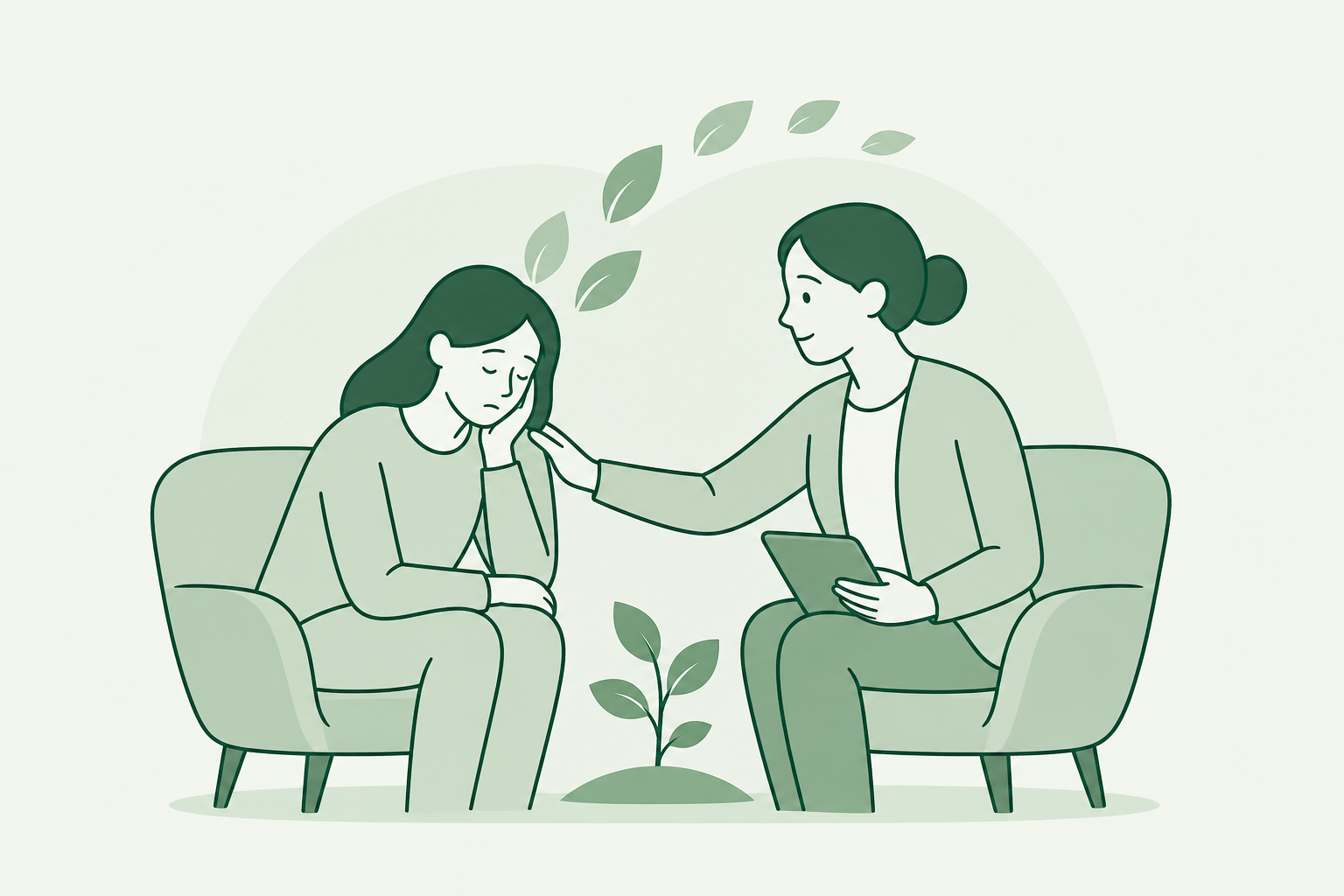 Depression Treatment illustration